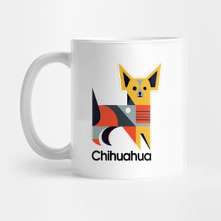 Chihuahua Robot Dog Owner Vintage Funny 1970s Chihuahua Mug